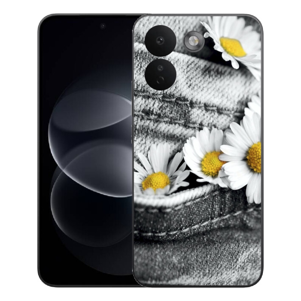 Gélový kryt mmCase na Xiaomi Redmi Note 17 Pro Max 5G - margaréty