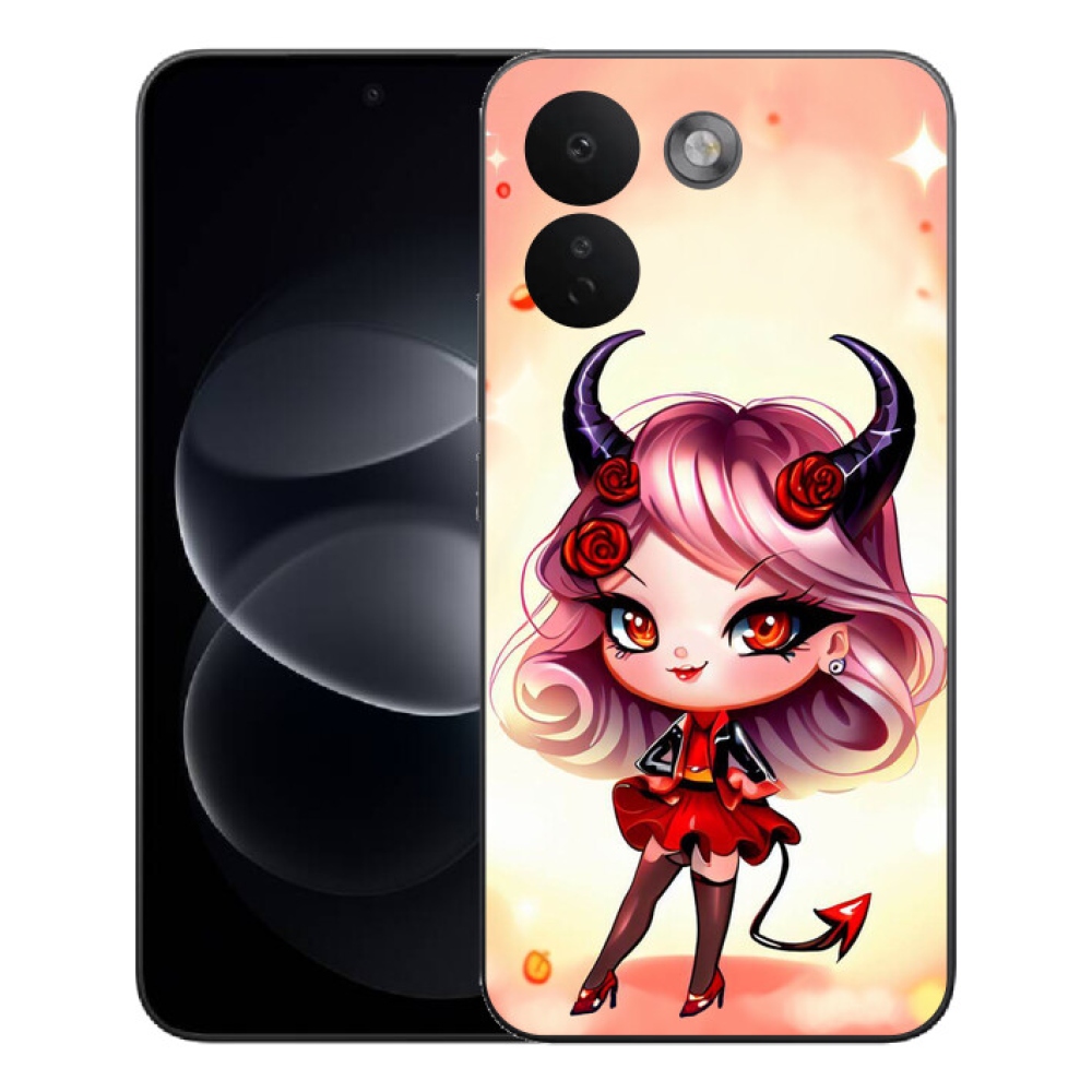 Gélový kryt mmCase na Xiaomi Redmi Note 17 Pro Max 5G - kreslená čertica