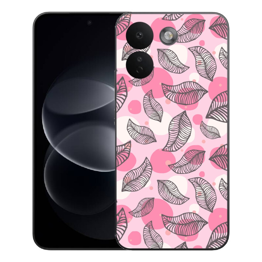 Gélový kryt mmCase na Xiaomi Redmi Note 17 Pro Max 5G - kreslené padajúce listy