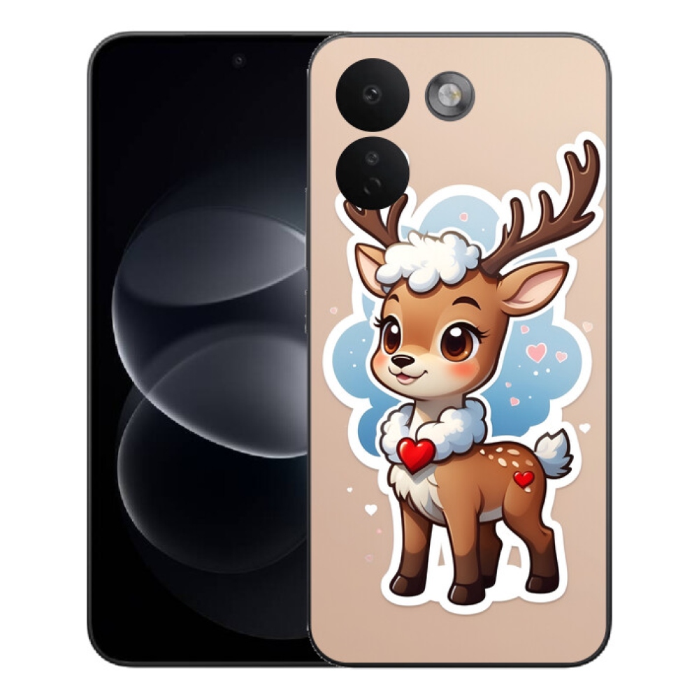 Gélový kryt mmCase na Xiaomi Redmi Note 17 Pro Max 5G - kreslený sob