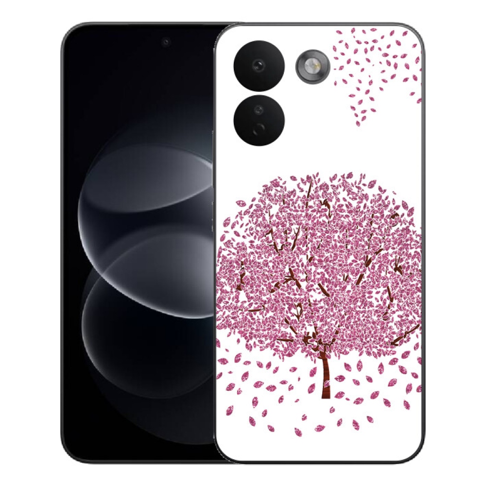 Gélový kryt mmCase na Xiaomi Redmi Note 17 Pro Max 5G - kreslený strom s listami