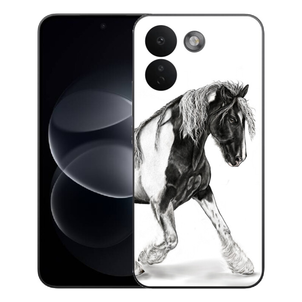 Gélový kryt mmCase na Xiaomi Redmi Note 17 Pro Max 5G - kôň
