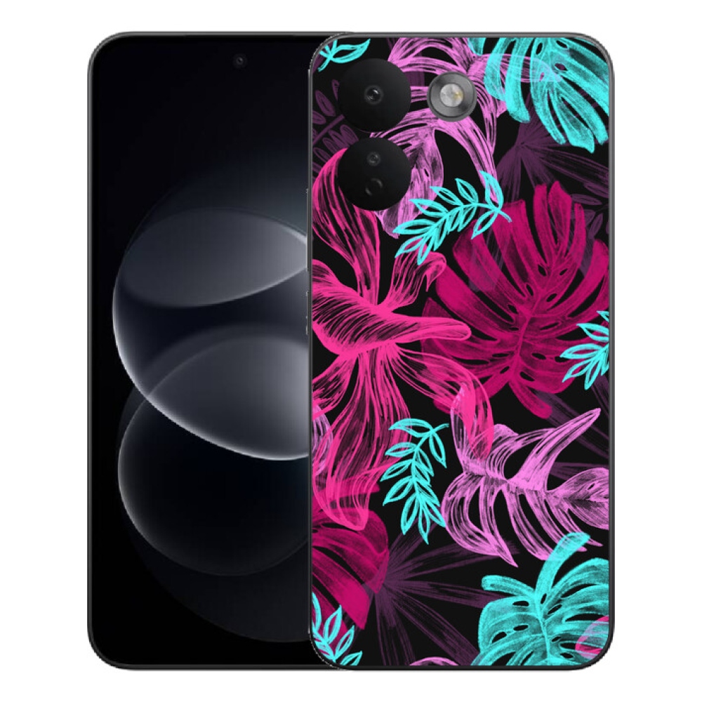Gélový kryt mmCase na Xiaomi Redmi Note 17 Pro Max 5G - kvety 1