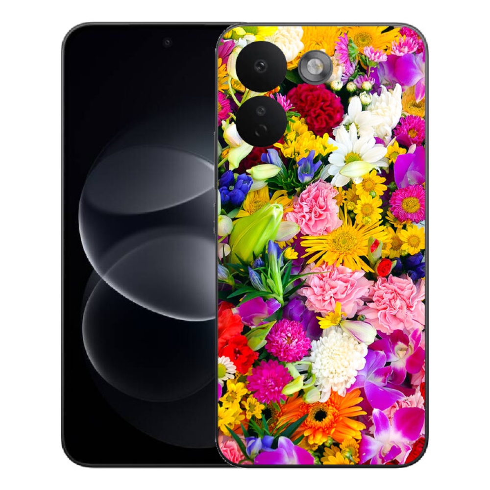 Gélový kryt mmCase na Xiaomi Redmi Note 17 Pro Max 5G - kvety 12