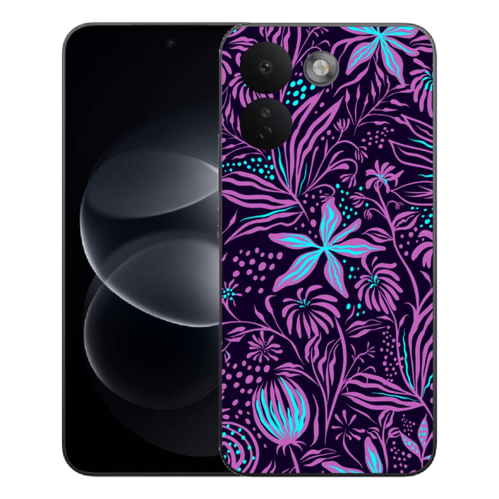 Gélový kryt mmCase na Xiaomi Redmi Note 17 Pro Max 5G - kvety 2