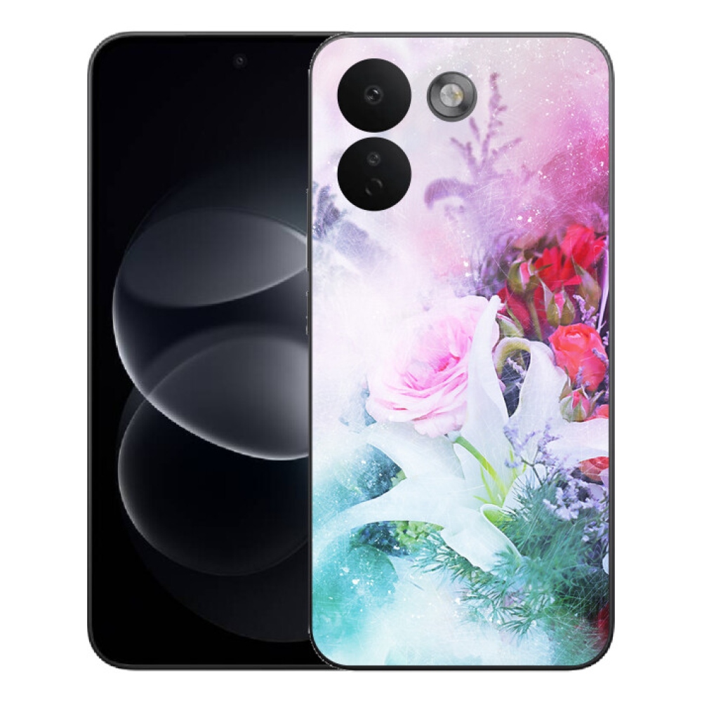 Gélový kryt mmCase na Xiaomi Redmi Note 17 Pro Max 5G - kvety 4