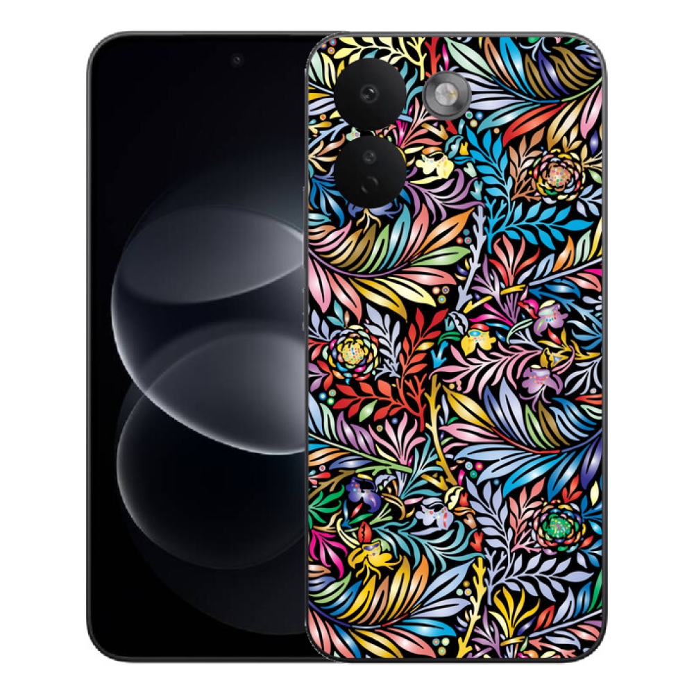 Gélový kryt mmCase na Xiaomi Redmi Note 17 Pro Max 5G - kvety 5