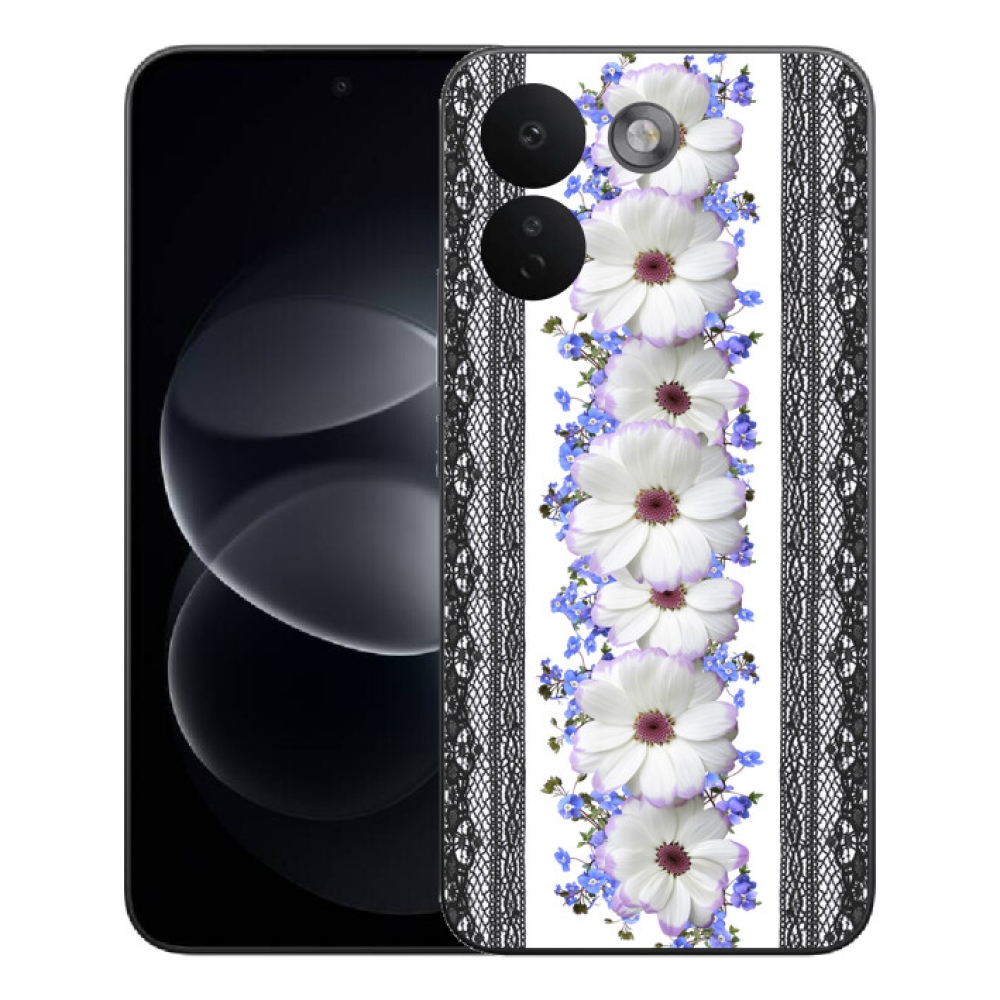 Gélový kryt mmCase na Xiaomi Redmi Note 17 Pro Max 5G - kvety 8