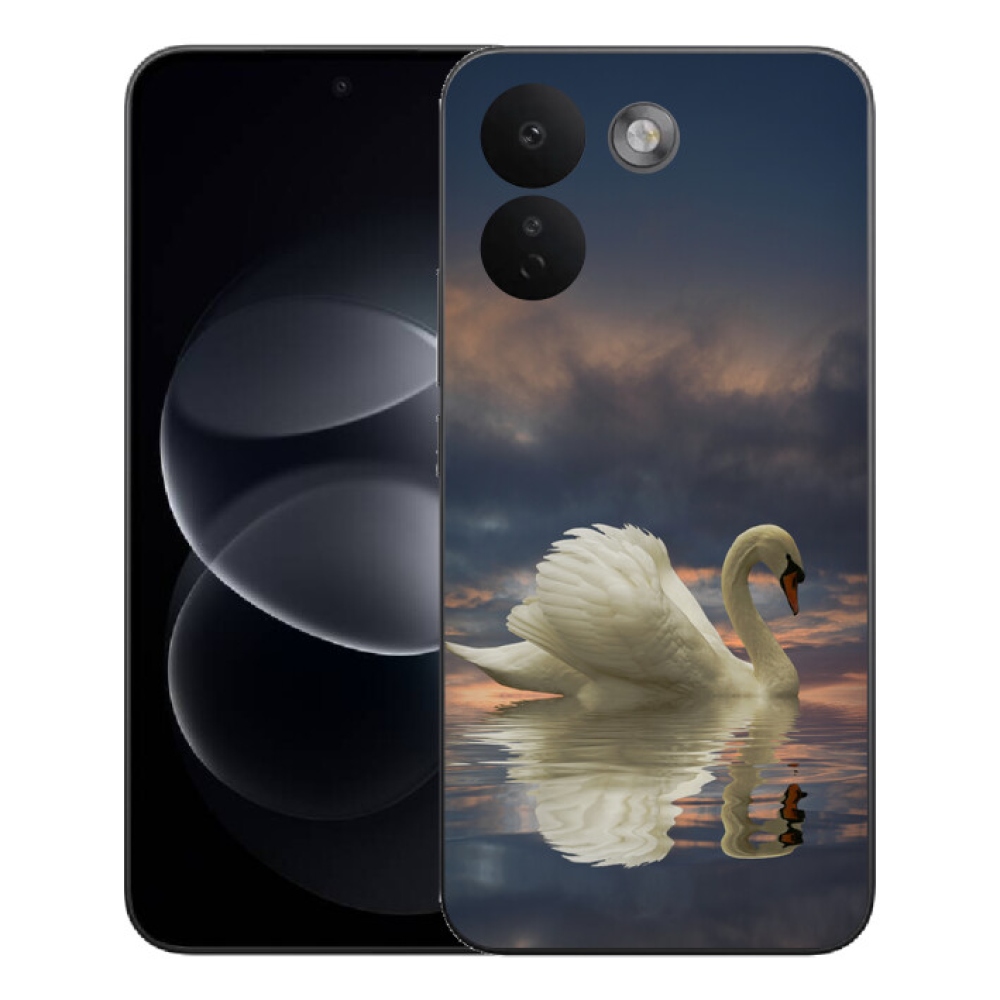 Gélový kryt mmCase na Xiaomi Redmi Note 17 Pro Max 5G - labuť