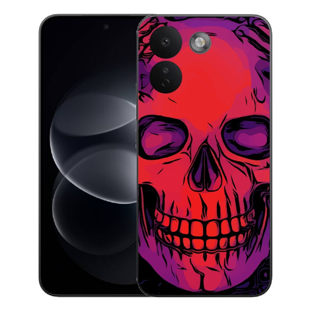 Gélový kryt mmCase na Xiaomi Redmi Note 17 Pro Max 5G - lebka