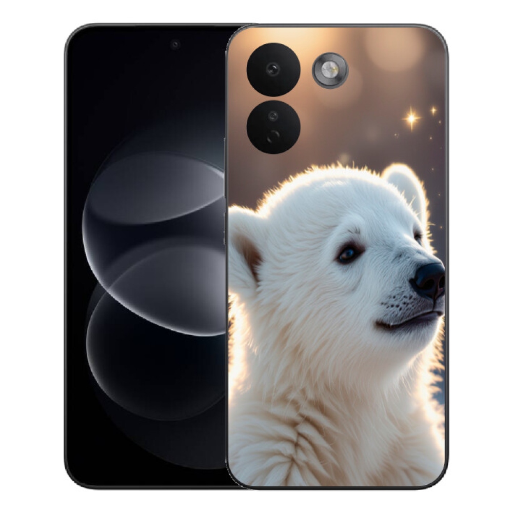 Gélový kryt mmCase na Xiaomi Redmi Note 17 Pro Max 5G - ľadový medveď