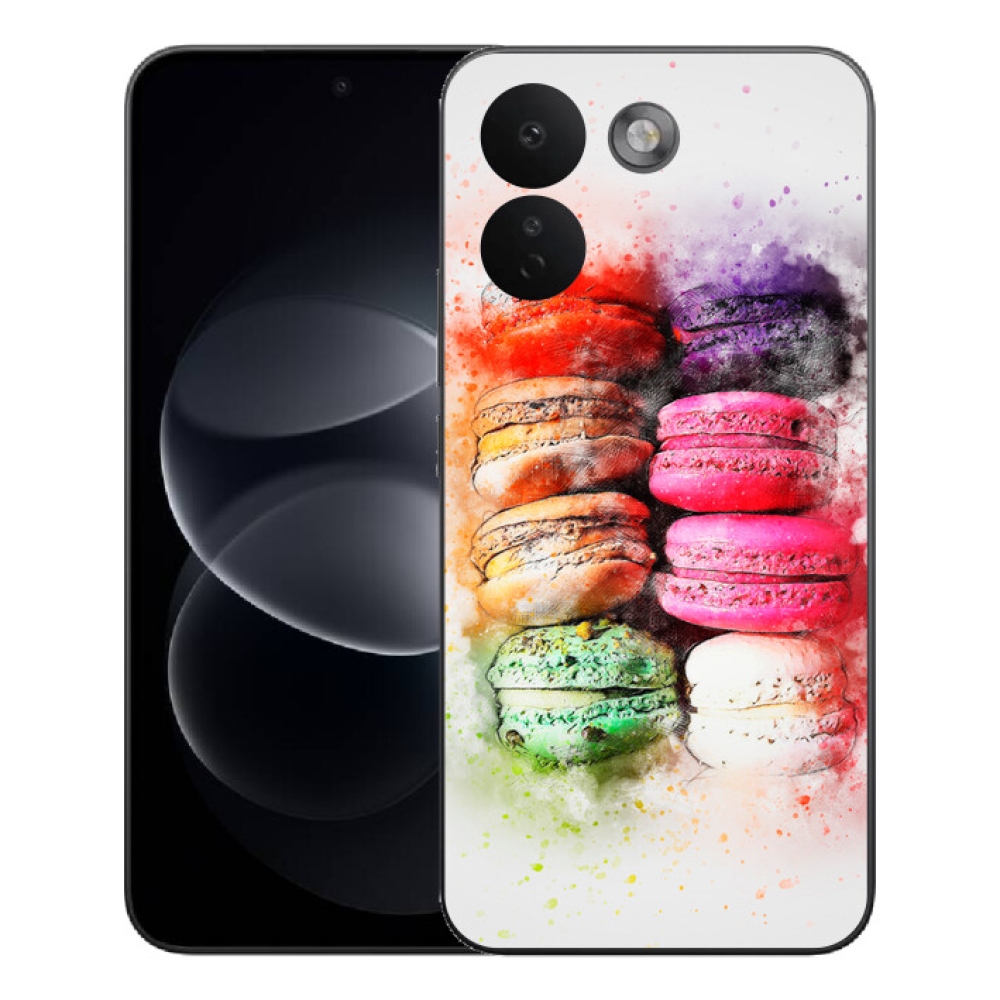 Gélový kryt mmCase na Xiaomi Redmi Note 17 Pro Max 5G - makrónky