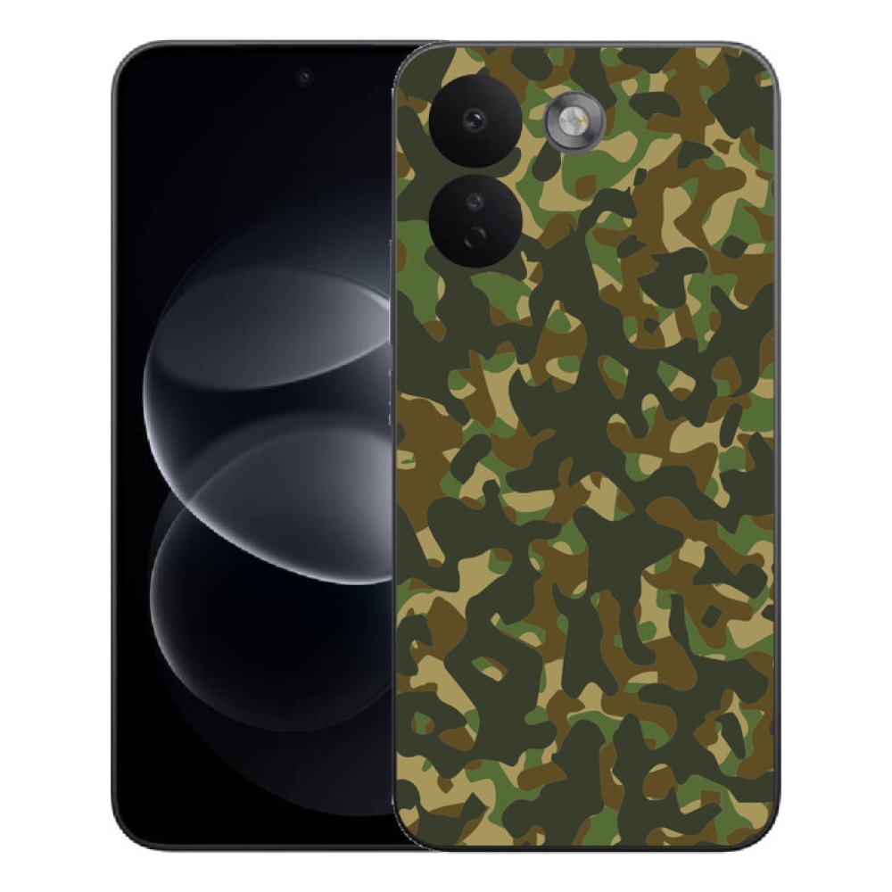 Gélový kryt mmCase na Xiaomi Redmi Note 17 Pro Max 5G - maskáčový vzor 1