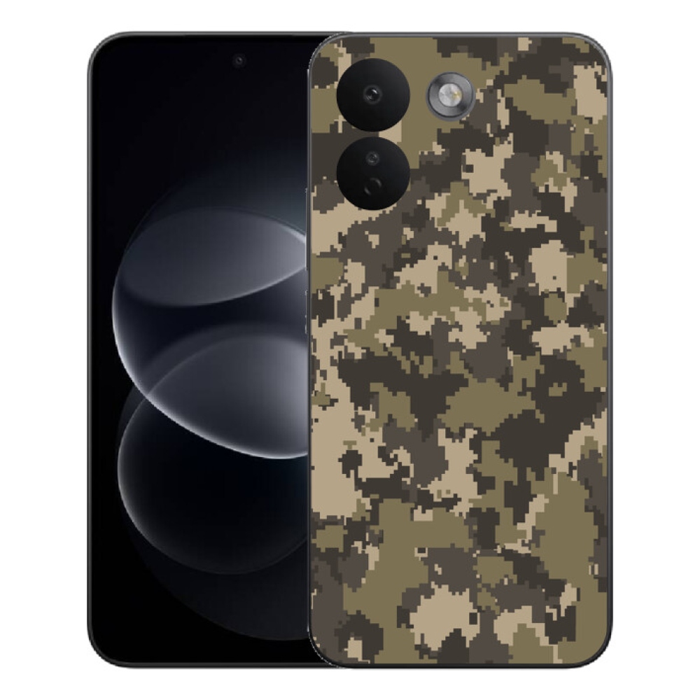 Gélový kryt mmCase na Xiaomi Redmi Note 17 Pro Max 5G - maskáčový vzor 12