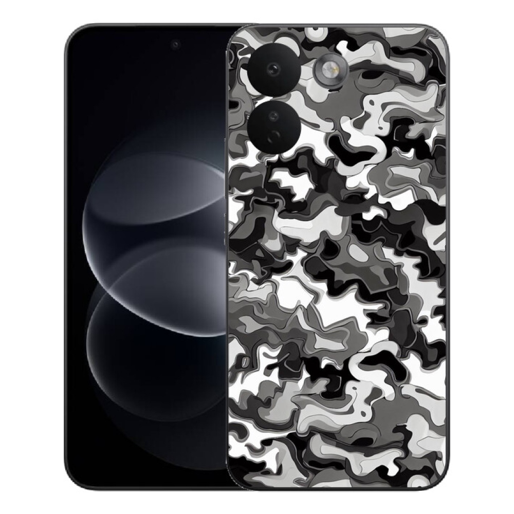 Gélový kryt mmCase na Xiaomi Redmi Note 17 Pro Max 5G - maskáčový vzor 3