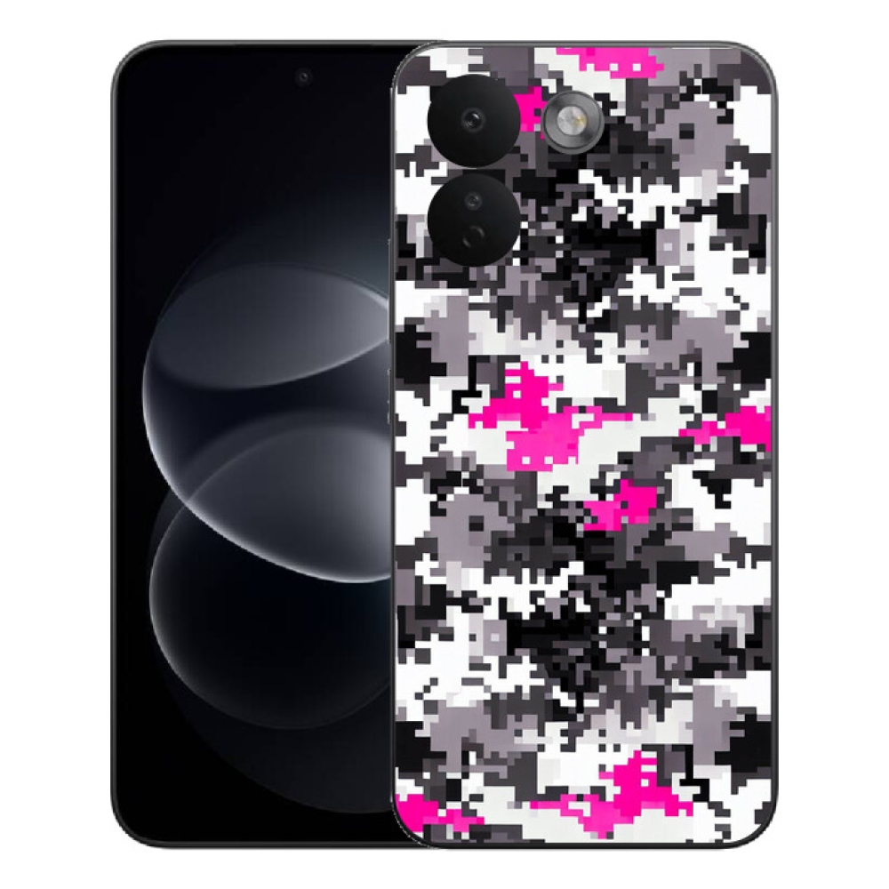 Gélový kryt mmCase na Xiaomi Redmi Note 17 Pro Max 5G - maskáčový vzor 4