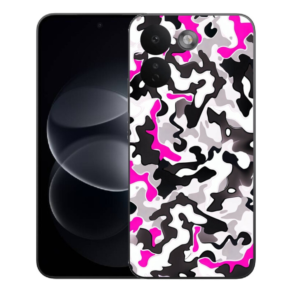 Gélový kryt mmCase na Xiaomi Redmi Note 17 Pro Max 5G - maskáčový vzor 5