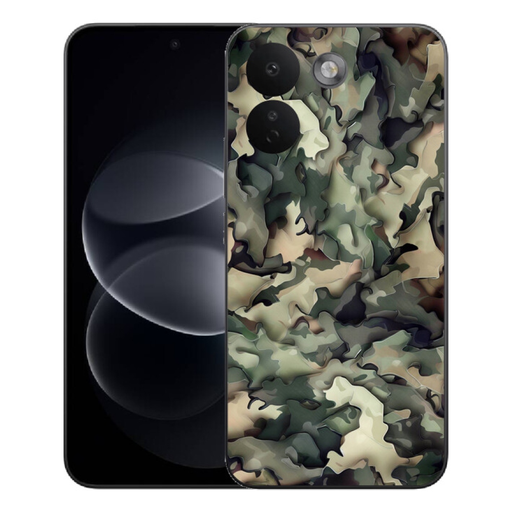 Gélový kryt mmCase na Xiaomi Redmi Note 17 Pro Max 5G - maskáčový vzor 9