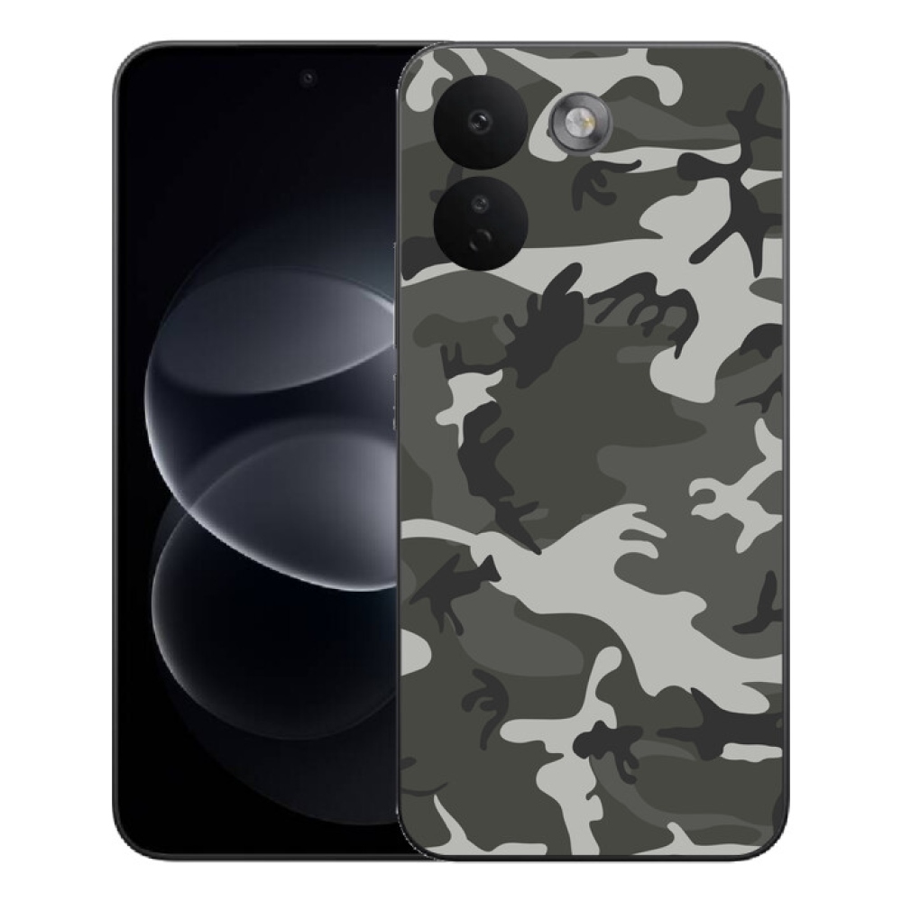 Gélový kryt mmCase na Xiaomi Redmi Note 17 Pro Max 5G - maskáčový vzor