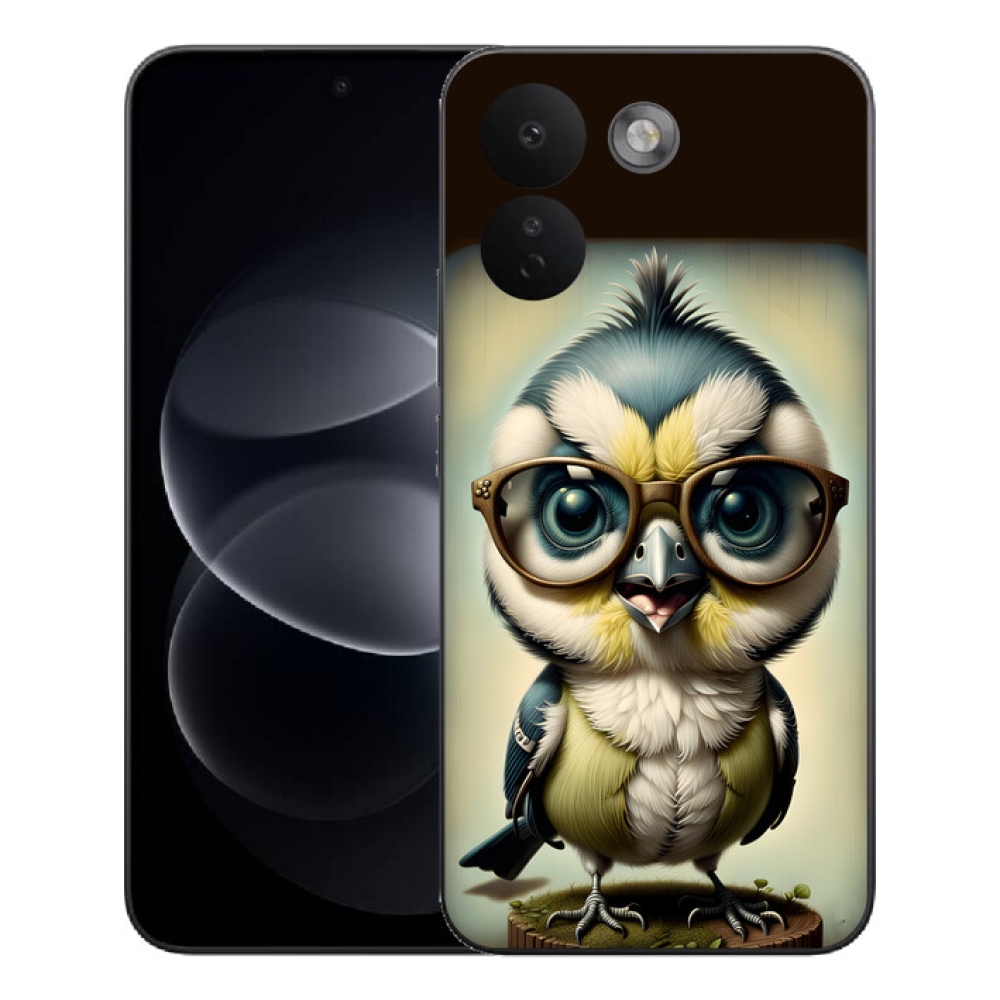 Gélový kryt mmCase na Xiaomi Redmi Note 17 Pro Max 5G - mláďa s okuliarmi