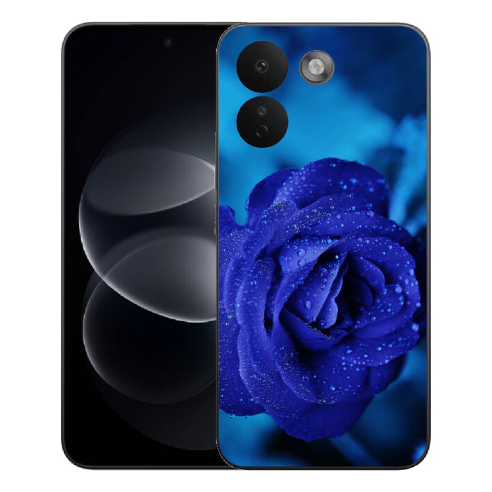 Gélový kryt mmCase na Xiaomi Redmi Note 17 Pro Max 5G - modrá ruža