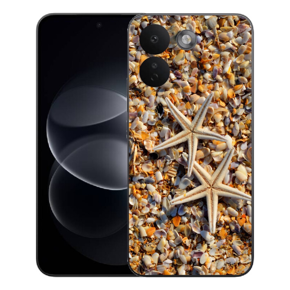 Gélový kryt mmCase na Xiaomi Redmi Note 17 Pro Max 5G - morské hviezdice