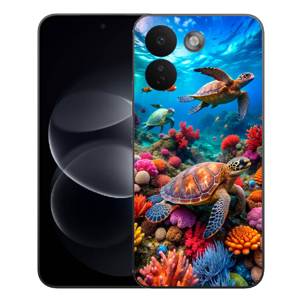 Gélový kryt mmCase na Xiaomi Redmi Note 17 Pro Max 5G - morský svet 2
