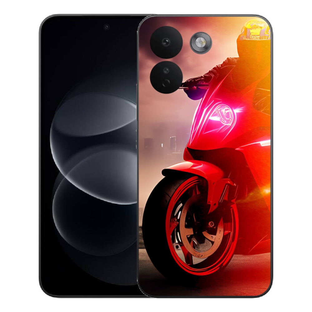 Gélový kryt mmCase na Xiaomi Redmi Note 17 Pro Max 5G - motorka