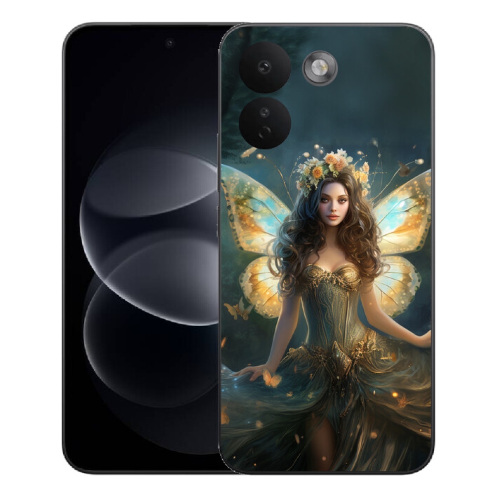 Gélový kryt mmCase na Xiaomi Redmi Note 17 Pro Max 5G - motýlia žena