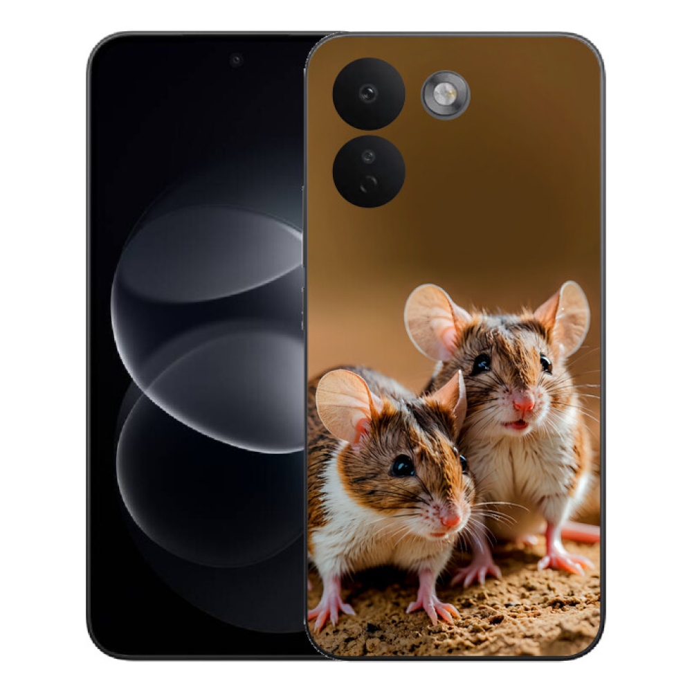 Gélový kryt mmCase na Xiaomi Redmi Note 17 Pro Max 5G - myší duo