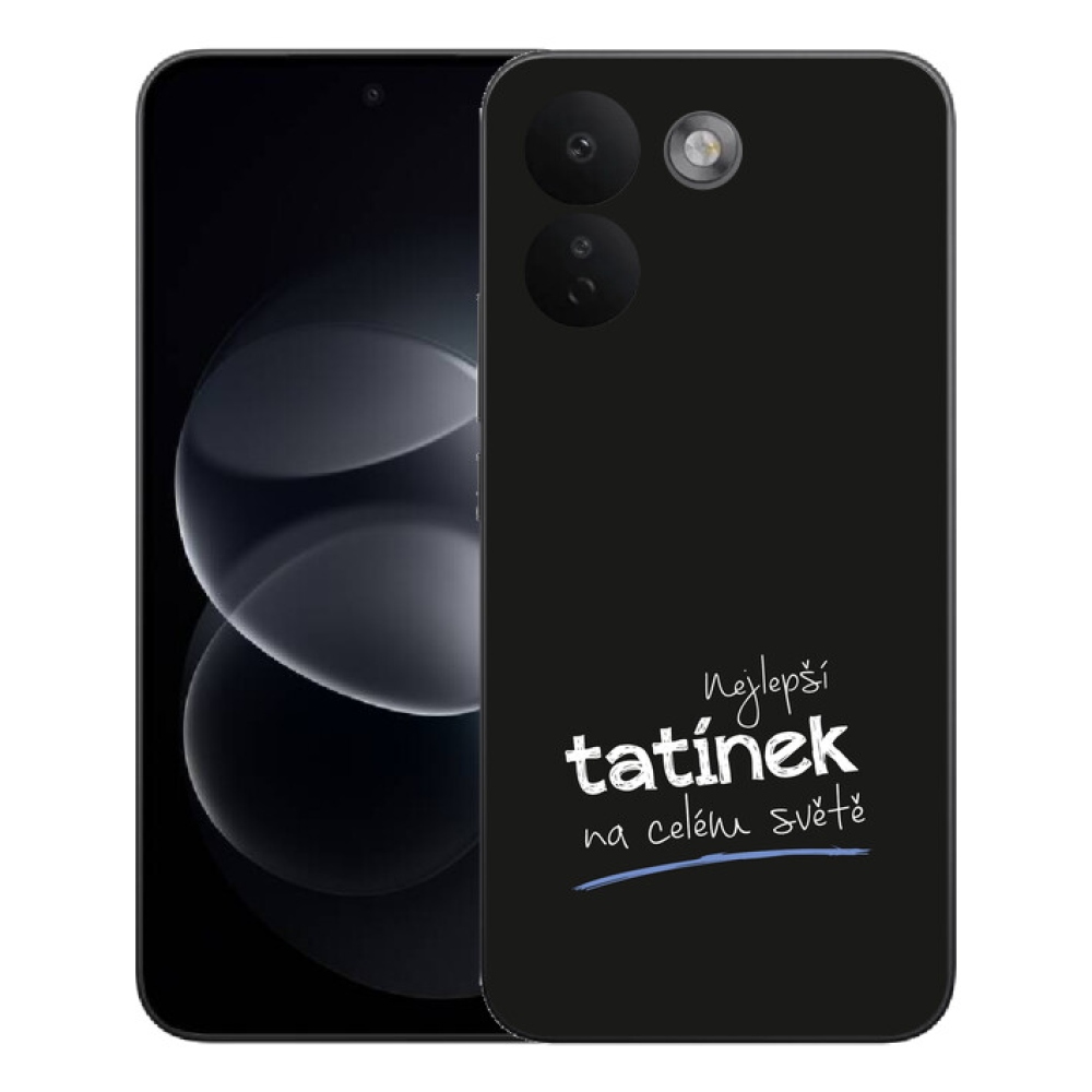 Gélový kryt mmCase na Xiaomi Redmi Note 17 Pro Max 5G - najlepší otecko 4 čierne pozadie