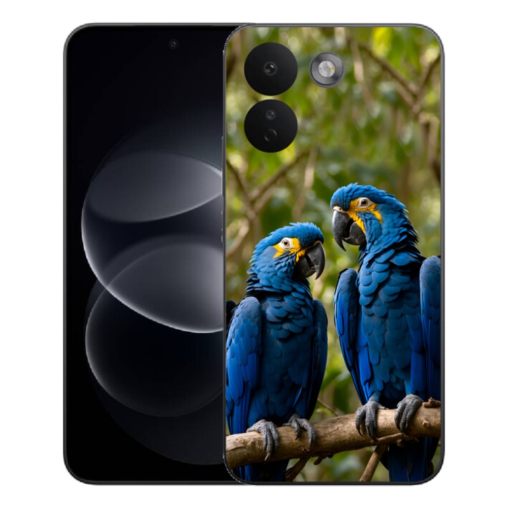 Gélový kryt mmCase na Xiaomi Redmi Note 17 Pro Max 5G - papagájové duo