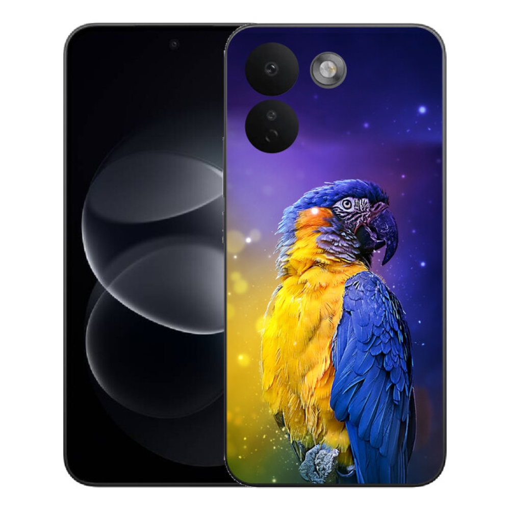 Gélový kryt mmCase na Xiaomi Redmi Note 17 Pro Max 5G - papagáj ara 1