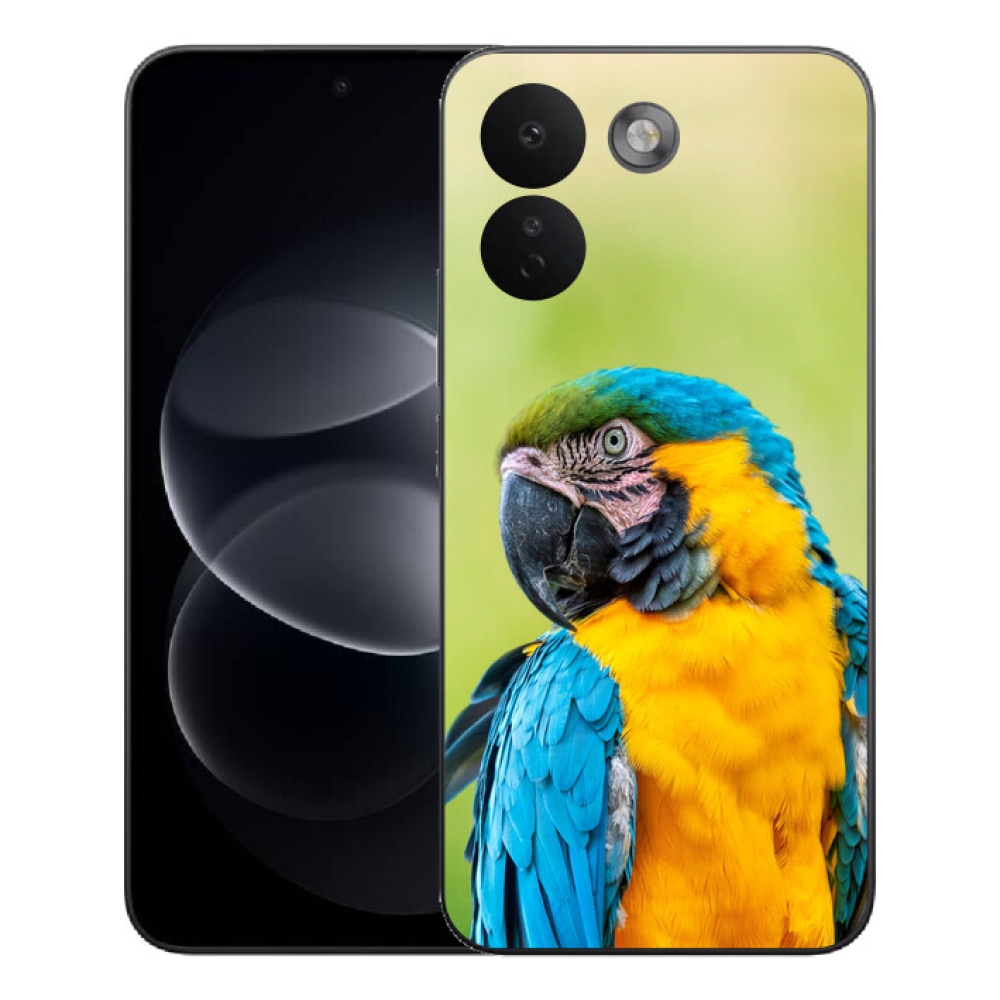 Gélový kryt mmCase na Xiaomi Redmi Note 17 Pro Max 5G - papagáj ara 2