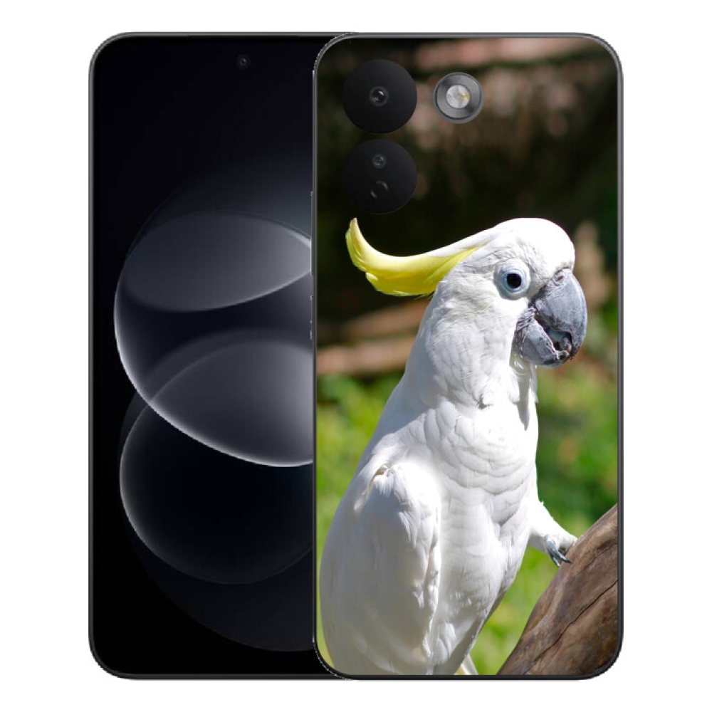 Gélový kryt mmCase na Xiaomi Redmi Note 17 Pro Max 5G - papagáj kakadu 2