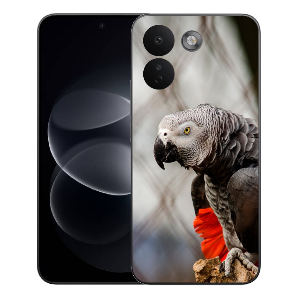 Gélový kryt mmCase na Xiaomi Redmi Note 17 Pro Max 5G - papagáj žako 3
