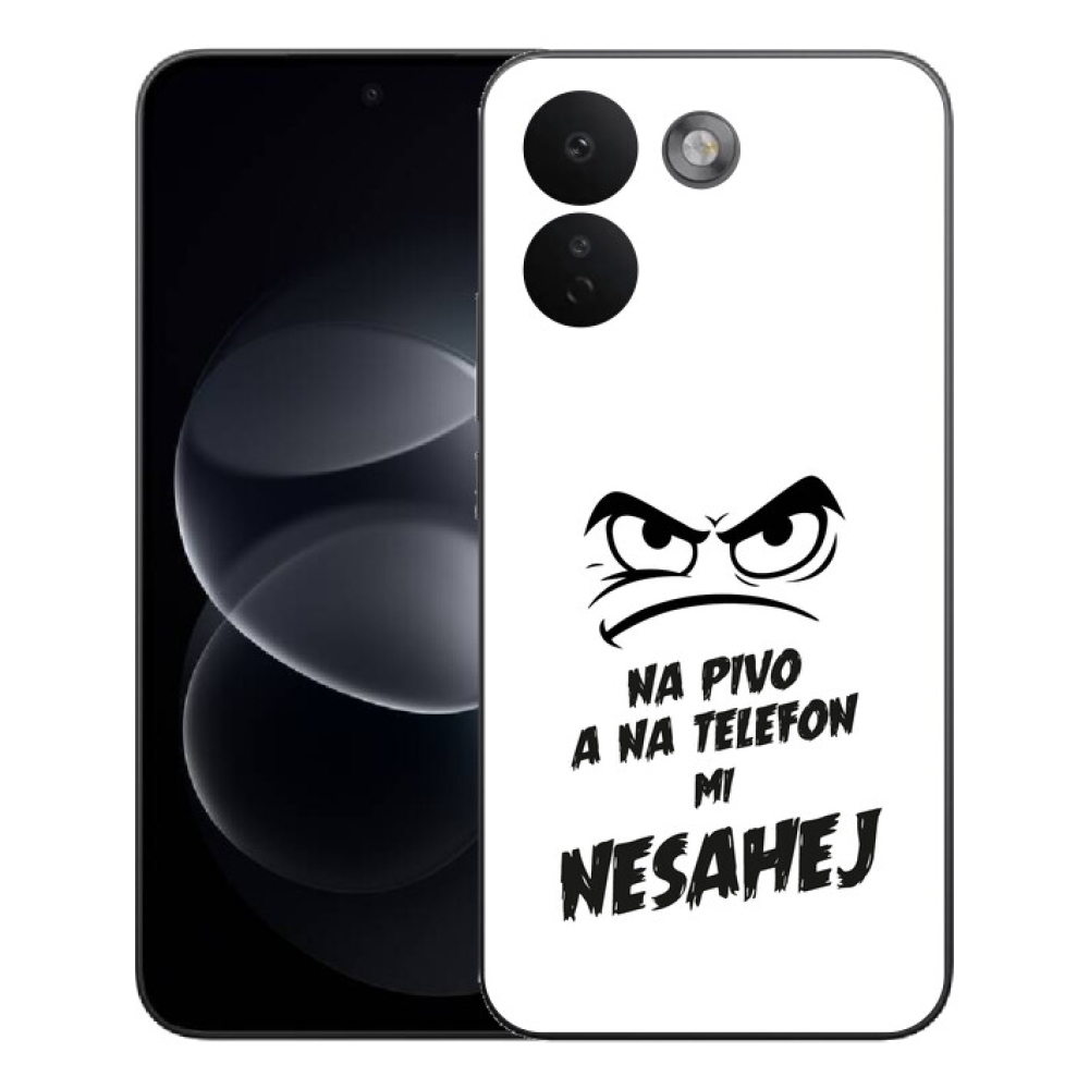Gélový kryt mmCase na Xiaomi Redmi Note 17 Pro Max 5G - pivný motív 2 biele pozadie