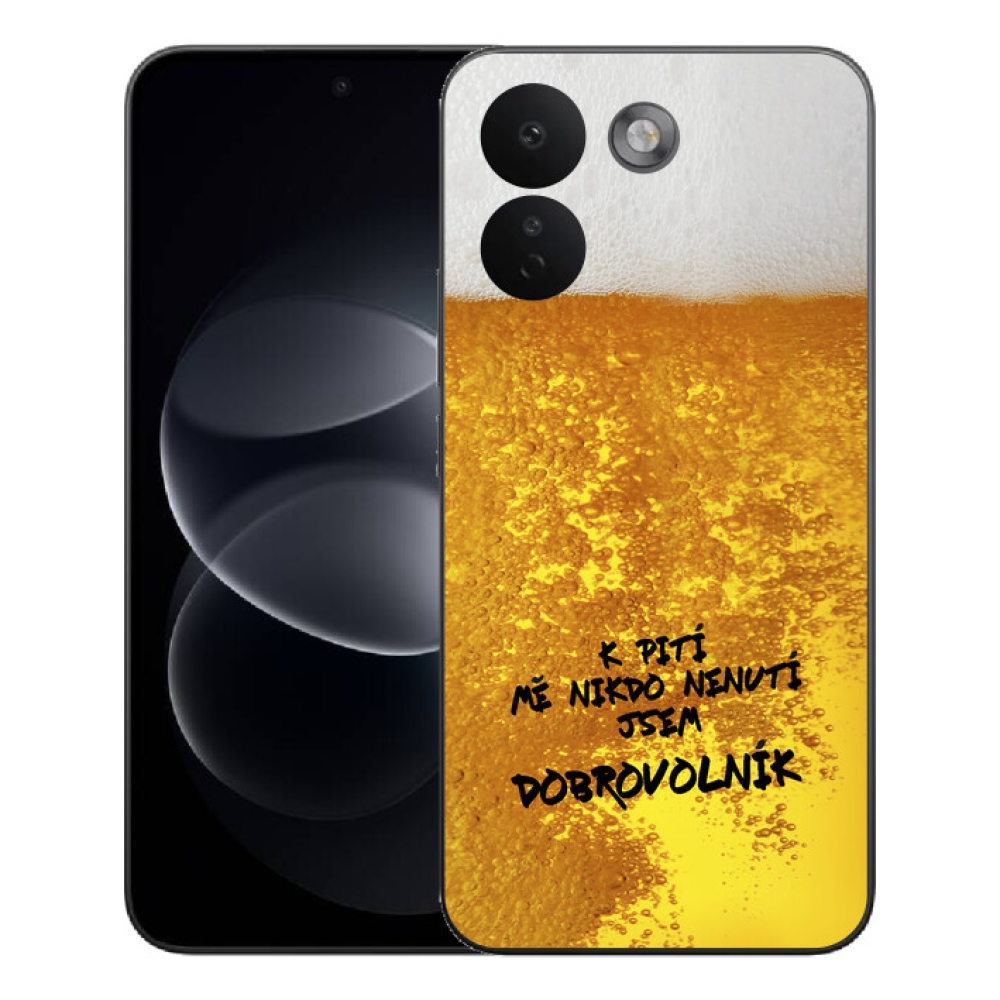 Gélový kryt mmCase na Xiaomi Redmi Note 17 Pro Max 5G - pivný motív 4