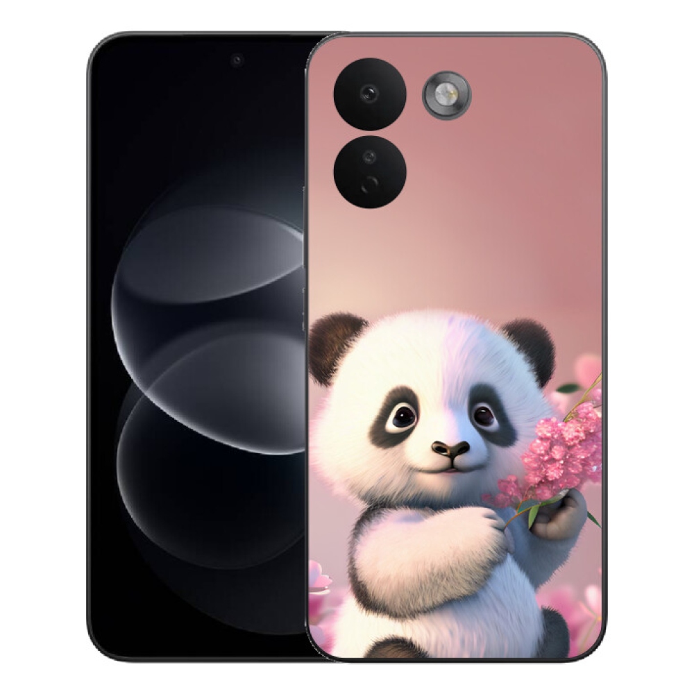 Gélový kryt mmCase na Xiaomi Redmi Note 17 Pro Max 5G - roztomilá panda