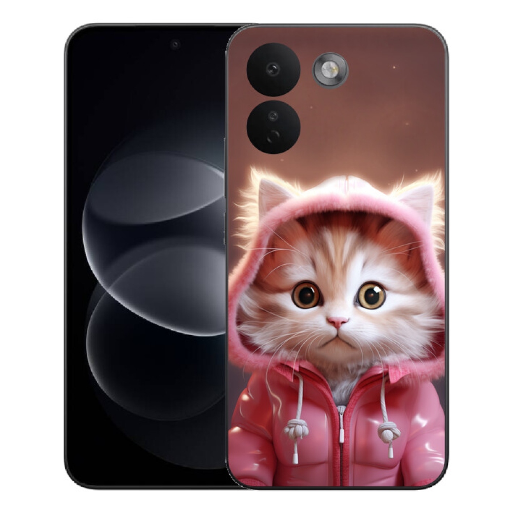 Gélový kryt mmCase na Xiaomi Redmi Note 17 Pro Max 5G - roztomilé mačiatko 3