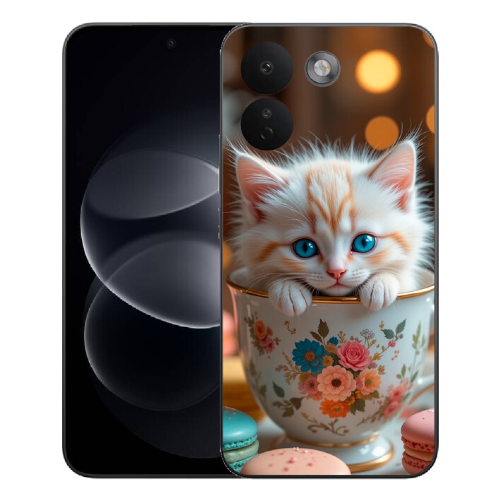 Gélový kryt mmCase na Xiaomi Redmi Note 17 Pro Max 5G - roztomilé mačiatko 6