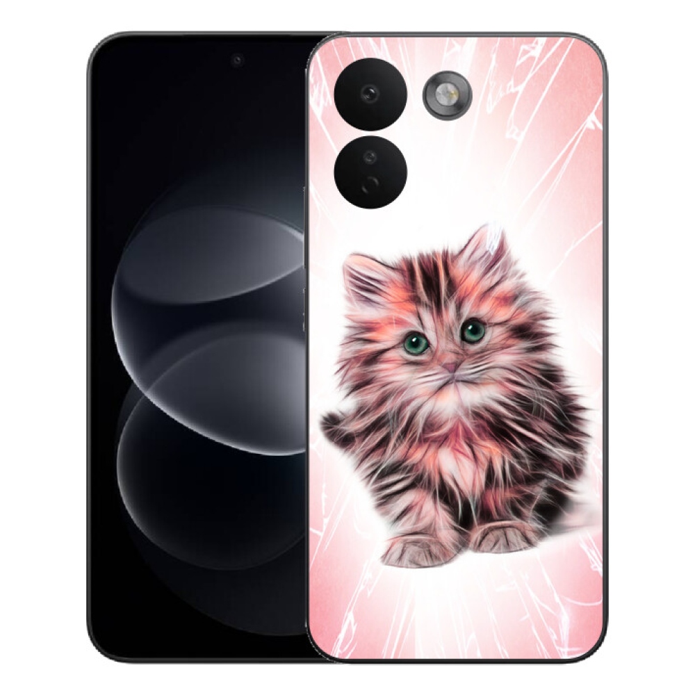 Gélový kryt mmCase na Xiaomi Redmi Note 17 Pro Max 5G - roztomilé mačiatko