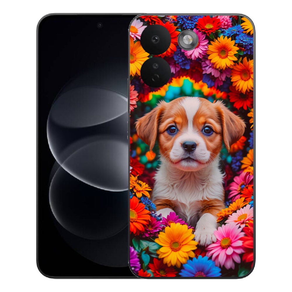Gélový kryt mmCase na Xiaomi Redmi Note 17 Pro Max 5G - roztomilé šteňa