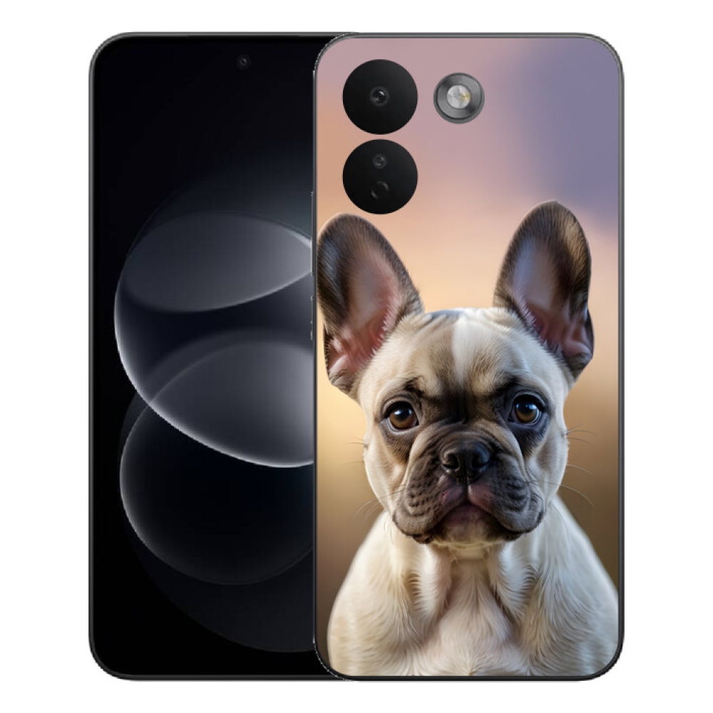Gélový kryt mmCase na Xiaomi Redmi Note 17 Pro Max 5G - roztomilý francúzsky buldoček