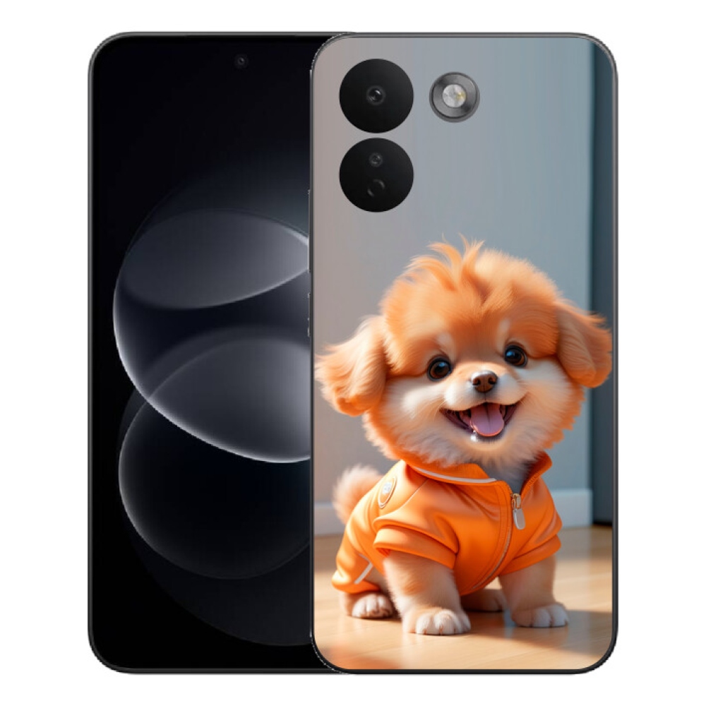 Gélový kryt mmCase na Xiaomi Redmi Note 17 Pro Max 5G - roztomilý pomeranian v mikine