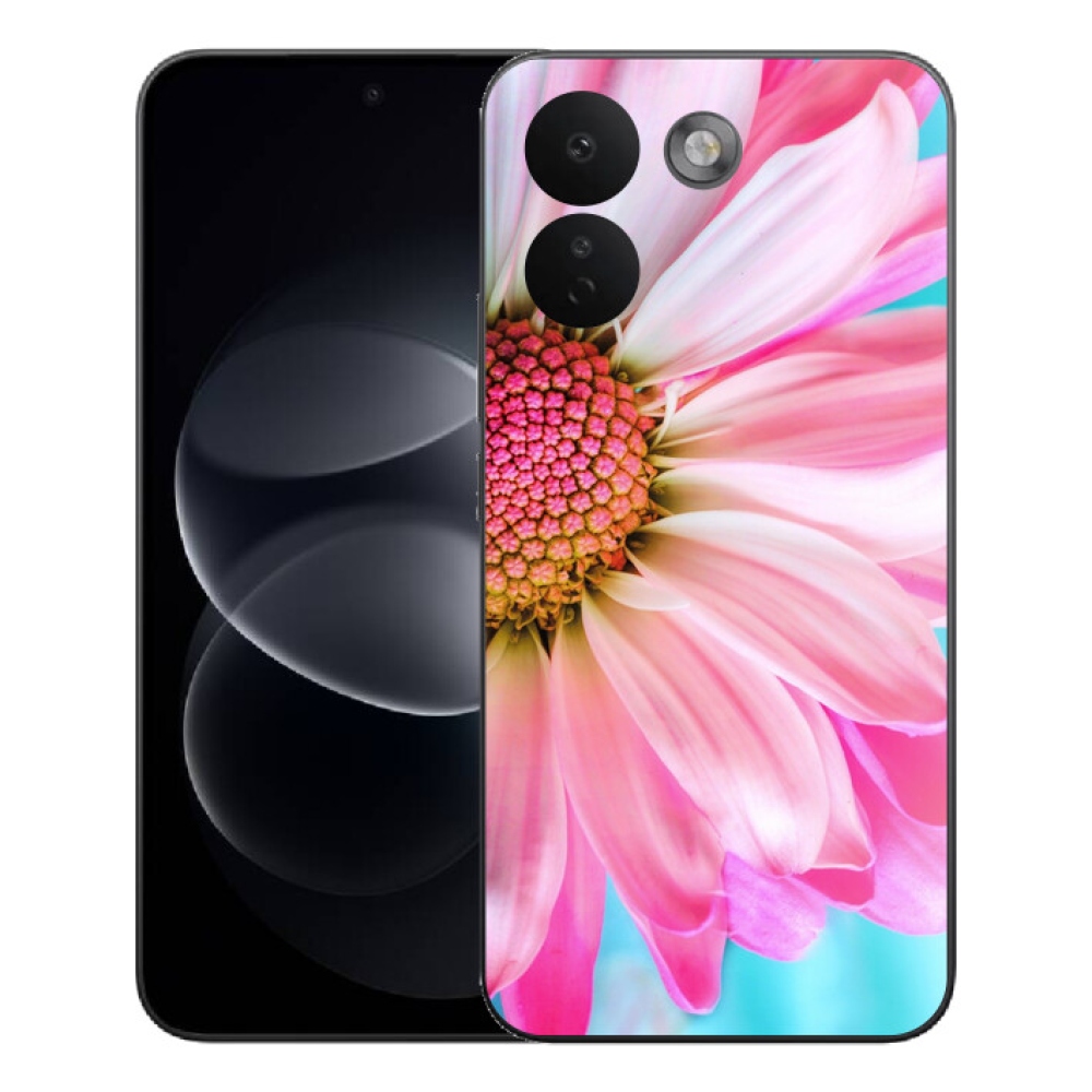 Gélový kryt mmCase na Xiaomi Redmi Note 17 Pro Max 5G - ružová kvetina