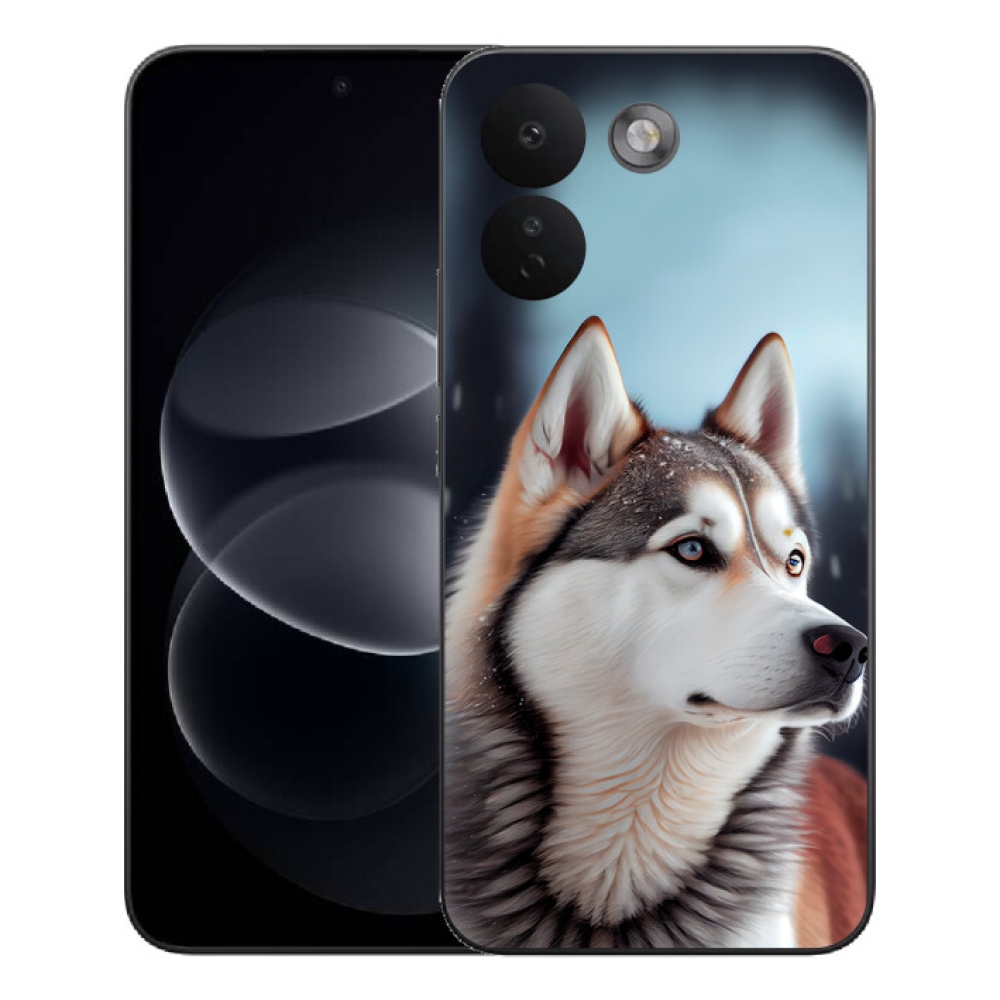 Gélový kryt mmCase na Xiaomi Redmi Note 17 Pro Max 5G - sibírsky husky