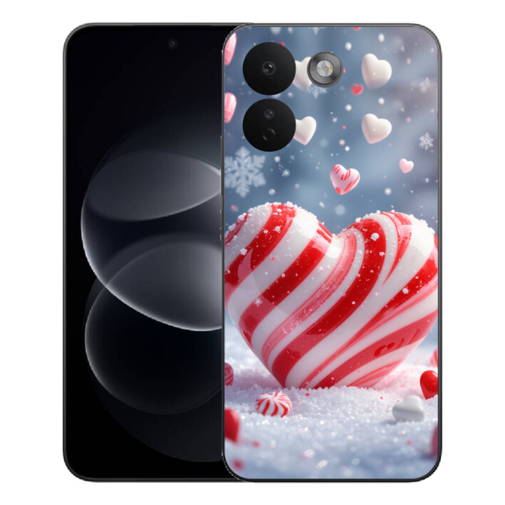 Gélový kryt mmCase na Xiaomi Redmi Note 17 Pro Max 5G - sladké srdce
