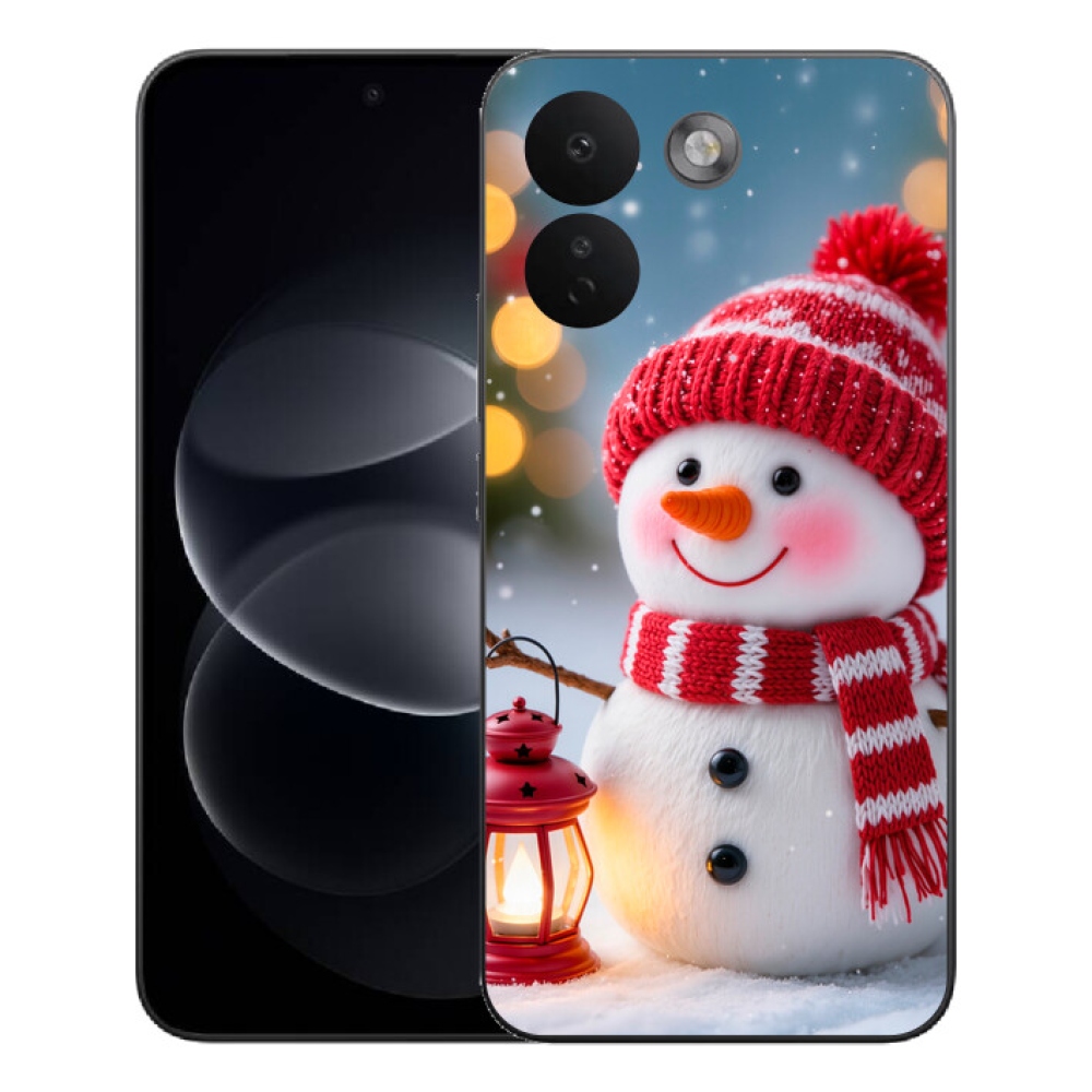 Gélový kryt mmCase na Xiaomi Redmi Note 17 Pro Max 5G - snehuliak 2