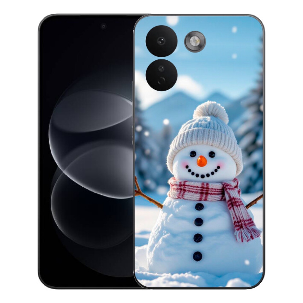 Gélový kryt mmCase na Xiaomi Redmi Note 17 Pro Max 5G - snehuliak 3